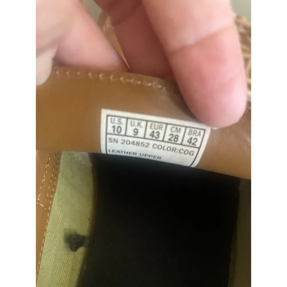 Skechers Trentmore - Corinth Men's Leather Penny Loafers Brown Size 10